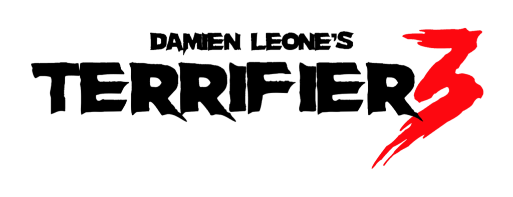 Terrifier 3 official logo from Cineverse.